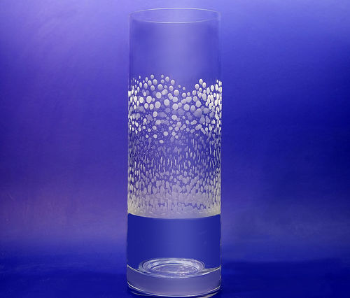 Vase zylindrisch Struktur