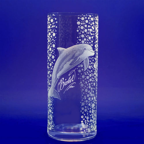 Vase Florero mit Delphin