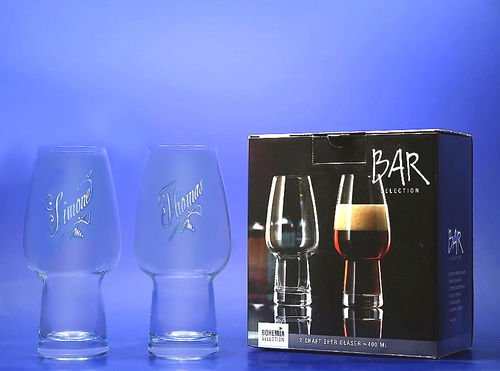 2 Craft Beer Gläser Bar Selection